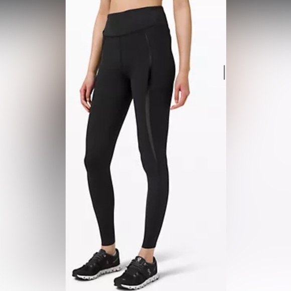 Lululemon Gloss Trim Run Super High Rise Tight - Picture 8 of 8